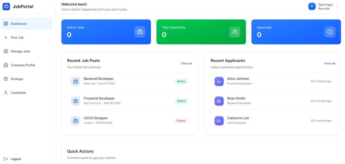 Job Portal API — screenshot